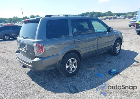 2008 Honda Pilot Ex-L из США, поврежденный, VIN 5FNYF18758B008889
